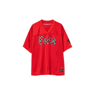 Chrome Hearts x Matty Boy Football Form Short Sleeve Jersey Red