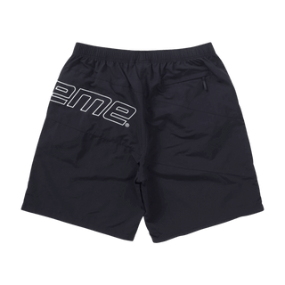 Supreme Curve Nylon Short Black