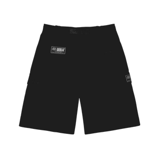Corteiz Alcatraz Cargo Shorts Triple Black