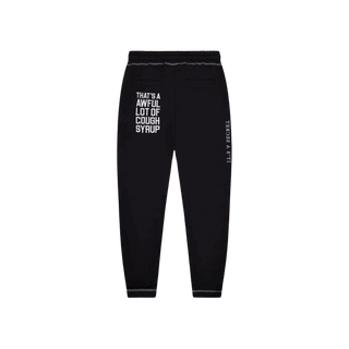 Trapstar x Cough Syrup Joggers Black