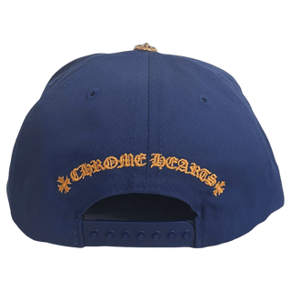 Chrome Hearts CH Baseball Cap Blue/Orange