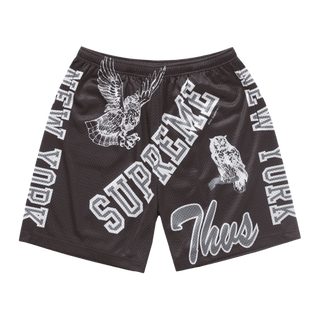 Supreme Varsity Mesh Short Black