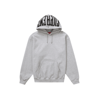Supreme Warm Up Hooded Sweatshirt SS24 Heather Grey