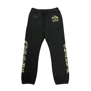 Chrome Hearts Camo Taco Logo Joggers Black