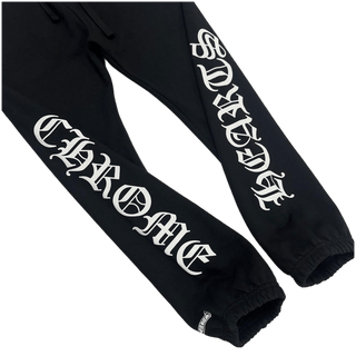 Chrome Hearts Horseshoe Logo Joggers Black