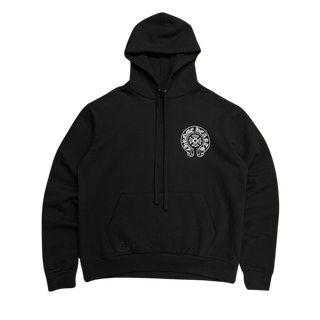 Chrome Hearts London Exclusive Horseshoe Logo Hoodie Black