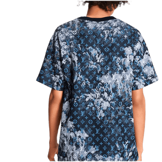 Louis Vuitton LV Monogram Tapestry Vintage Floral Pattern Short Sleeve T-shirt