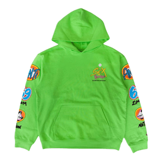 Chrome Hearts x Matty Boy Sex Records Hoodie Citrus Green