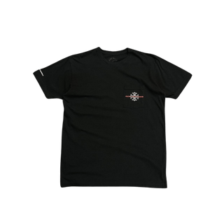Chrome Hearts Guns N Roses Cross Spread Logo T-Shirt Black