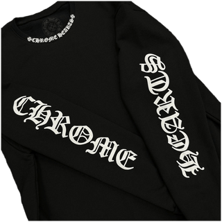 Chrome Hearts Neck Logo Sweater Sweatshirt Jumper Black