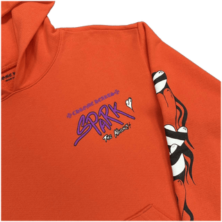 Chrome Hearts Matty Boy Sadistic Lipstick Hoodie Orange