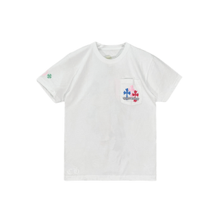 Chrome Hearts Multicolor Cross White T Shirt
