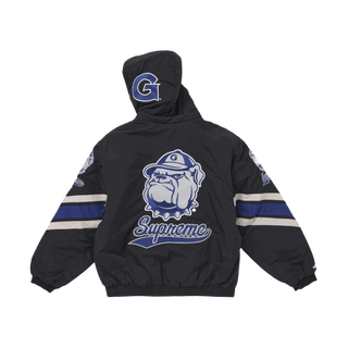 Supreme Mitchell & Ness NCAA Hooded Stadium Jacket Black