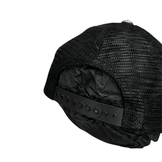 Chrome Hearts Cemetery Trucker Hat Black