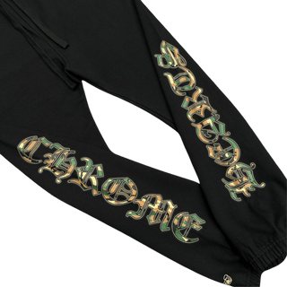 Chrome Hearts Camo Taco Logo Joggers Black