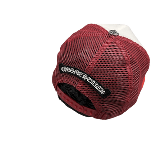 Chrome Hearts Matty Boy Sex Records Trucker Cap Red