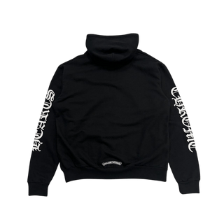Chrome Hearts Vertical Logo Zip Up Hoodie