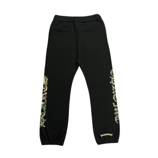 Chrome Hearts Camo Taco Logo Joggers Black