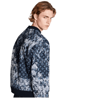 Louis Vuitton Tapestry Monogram Sweatshirt Indigo