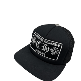 Chrome Hearts Miami Exclusive Trucker Hat Black