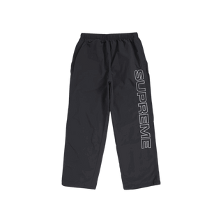 Supreme Spellout Embroidered Track Pant (FW24) Black