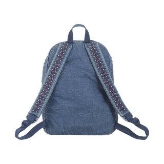 Supreme b.b. Simon Denim Backpack Washed Indigo