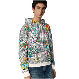 Louis Vuitton Monogram Comics Hoodie Multicolor