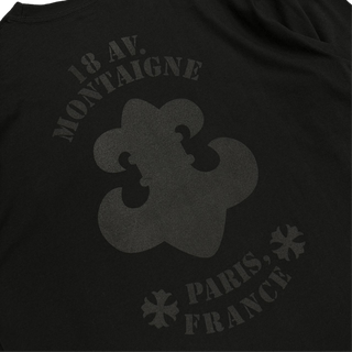 Chrome Hearts Paris Exclusive Fleur Logo Long Sleeve T-Shirt Black