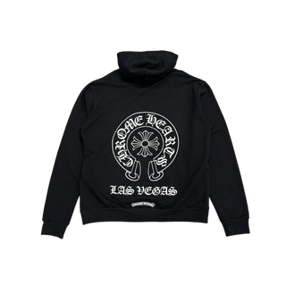 Chrome Hearts Las Vegas Exclusive Horseshoe Logo Hoodie Black