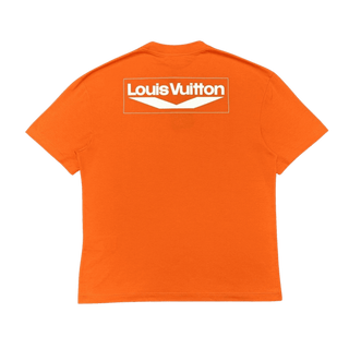 Louis Vuitton LV Logo T-Shirt Orange