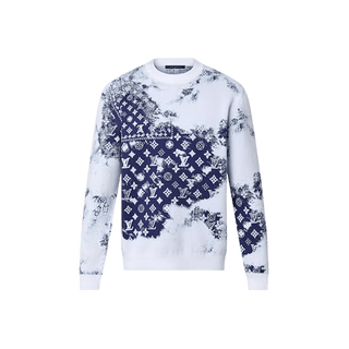 Louis Vuitton Monogram Bandana Crewneck Indigo/White