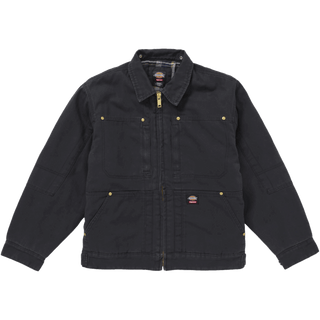 Supreme Dickies Hooded Work Jacket Black
