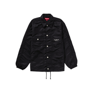 Supreme Nylon Chore Coat Black