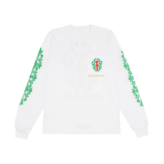 Chrome Hearts Los Angeles Exclusive Christmas L/S T-shirt White