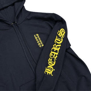 Chrome Hearts Logo Hoodie Navy