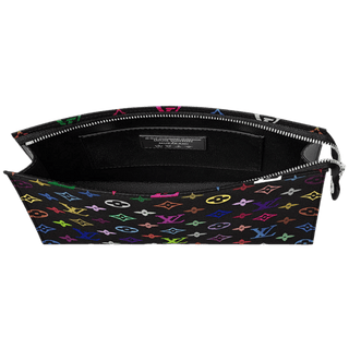 Louis Vuitton x Takashi Murakami Toiletry Pouch Black Multicolored