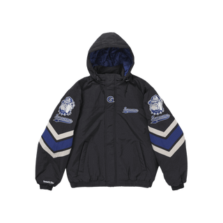 Supreme Mitchell & Ness NCAA Hooded Stadium Jacket Black