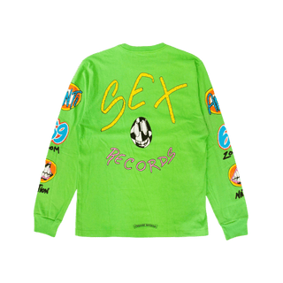 Chrome Hearts Matty Boy Sex Records L/S T-shirt Citrus