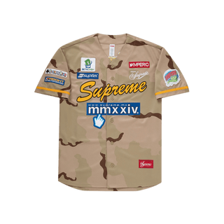 Supreme Chosen One Baseball Jersey Desert Camo