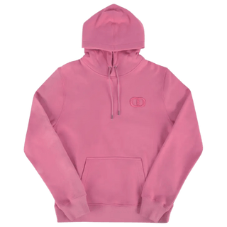 Dior CD Icon Hooded Sweatshirt Rose Pink