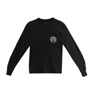Chrome Hearts London Exclusive Horseshoe Long Sleeve Tee Black