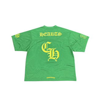 Chrome Hearts Men's Green and Yellow T-shirt