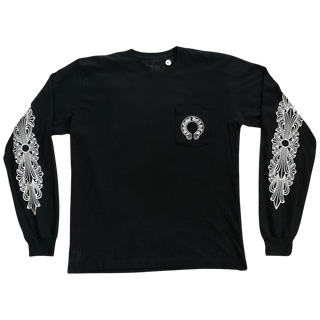 Chrome Hearts Horse Shoe L/S T-shirt Black