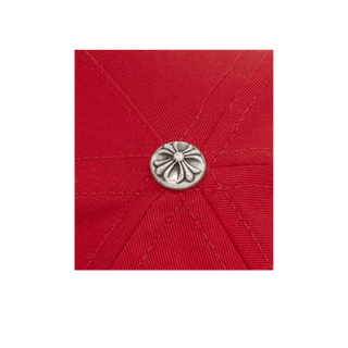 Chrome Hearts CH Silver Button Hat Red/Yellow