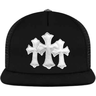 Chrome Hearts Cemetery Trucker Hat Black