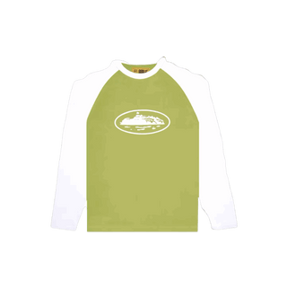Corteiz Raglan LS Tee Sage Green