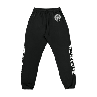 Chrome Hearts Horse Shoe Logo Sweatpants Black