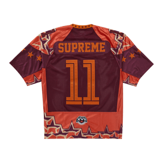 Supreme Stars Football Jersey Orange
