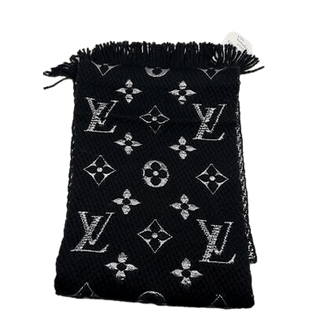 Louis Vuitton Logomania Scarf Black