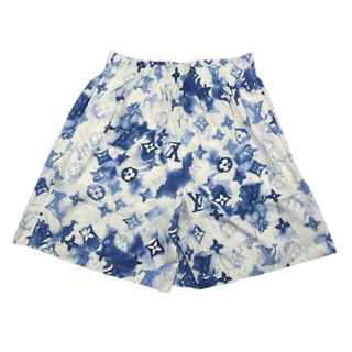 Louis Vuitton Monogram Watercolor Blue Swim Shorts